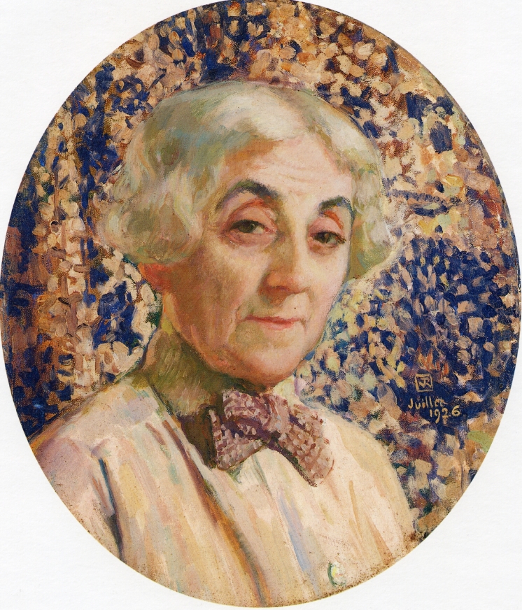 Portrait of Maria van Rysselberghe (1926) Théo van Rysselberghe tablo - Dekolata