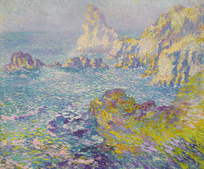 Bord De Mer (1906) Willy Schlobach tablo - Dekolata