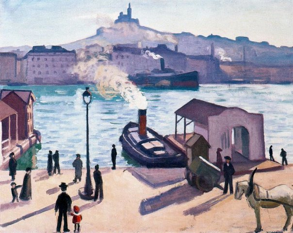 A Horse in Marseille (1916) – Albert Marquet Tablo