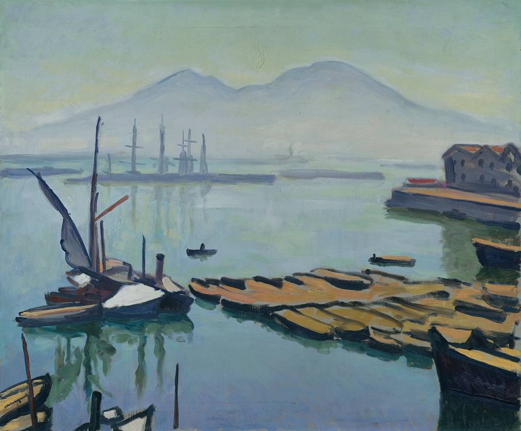 Bay of Naples (1908) Albert Marquet tablo - Dekolata