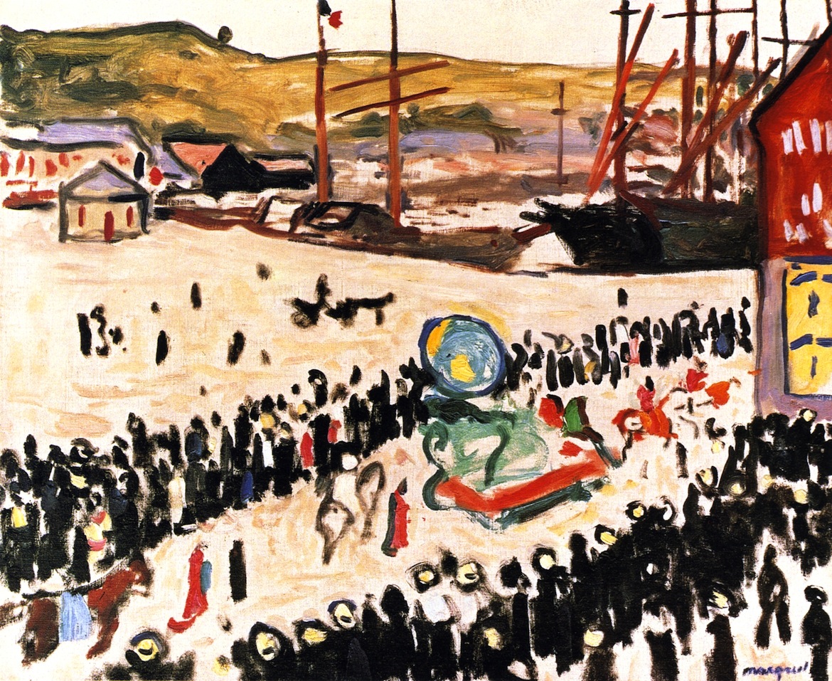 Carnival on the Beach (1906) – Albert Marquet Tablo
