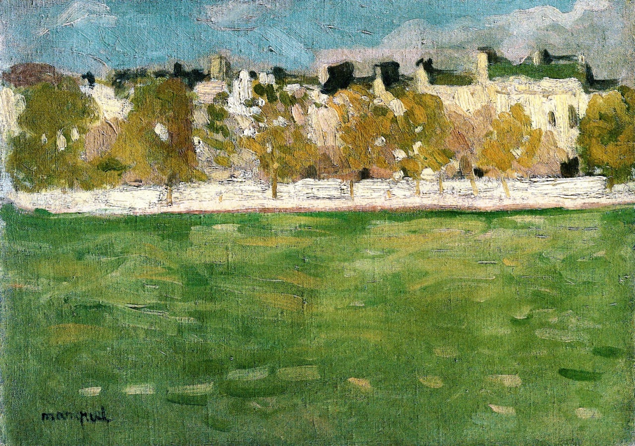 Embankments of the Seine in Paris (1907) – Albert Marquet Tablo
