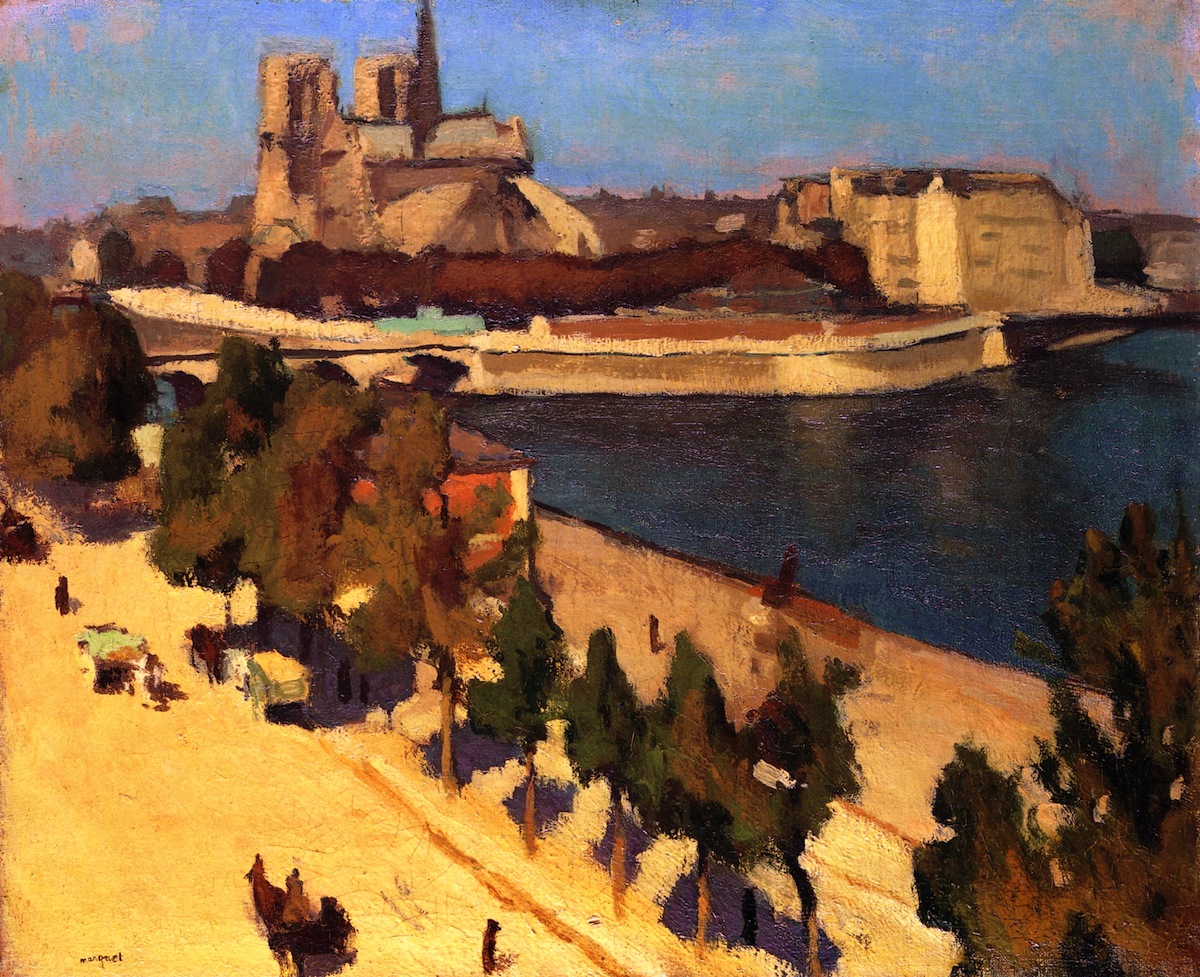The Apse of Notre Dame (1901) Albert Marquet tablo - Dekolata