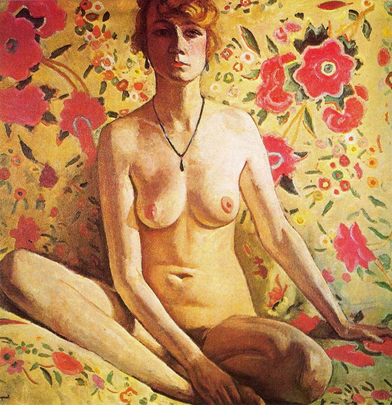 The Blonde Woman (1919) Albert Marquet tablo - Dekolata