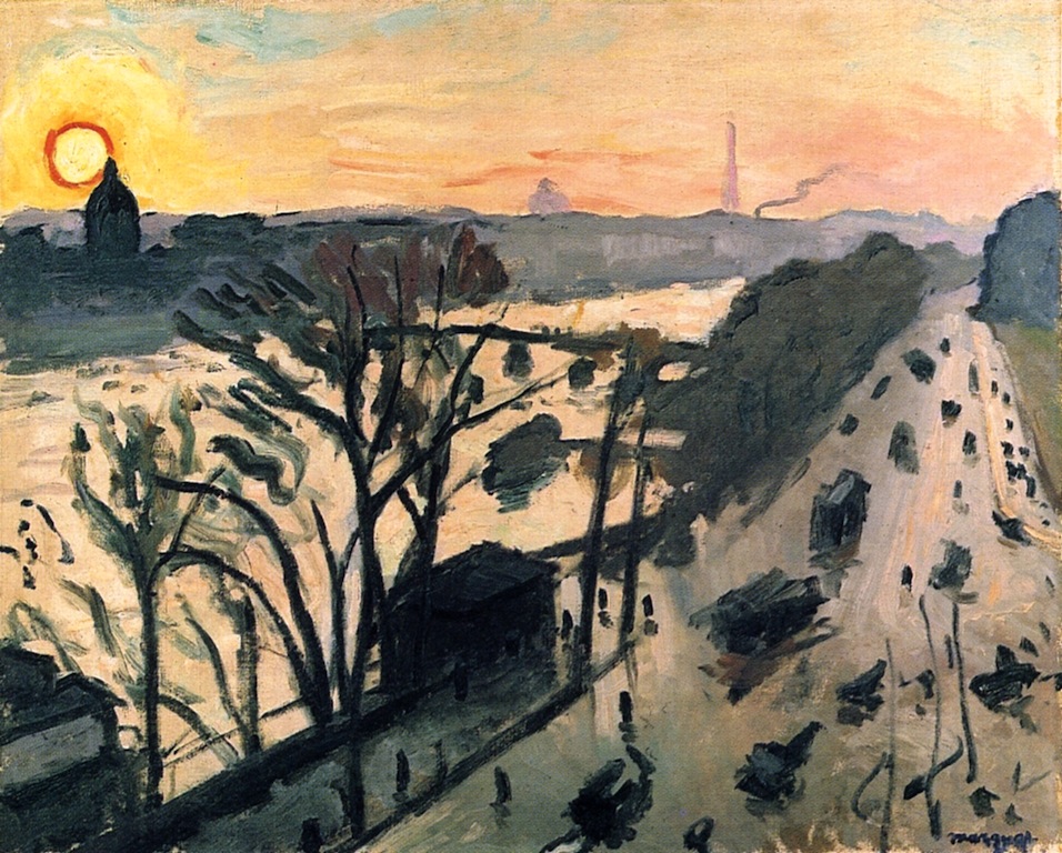 The Louvre Embankment (1905) Albert Marquet tablo - Dekolata