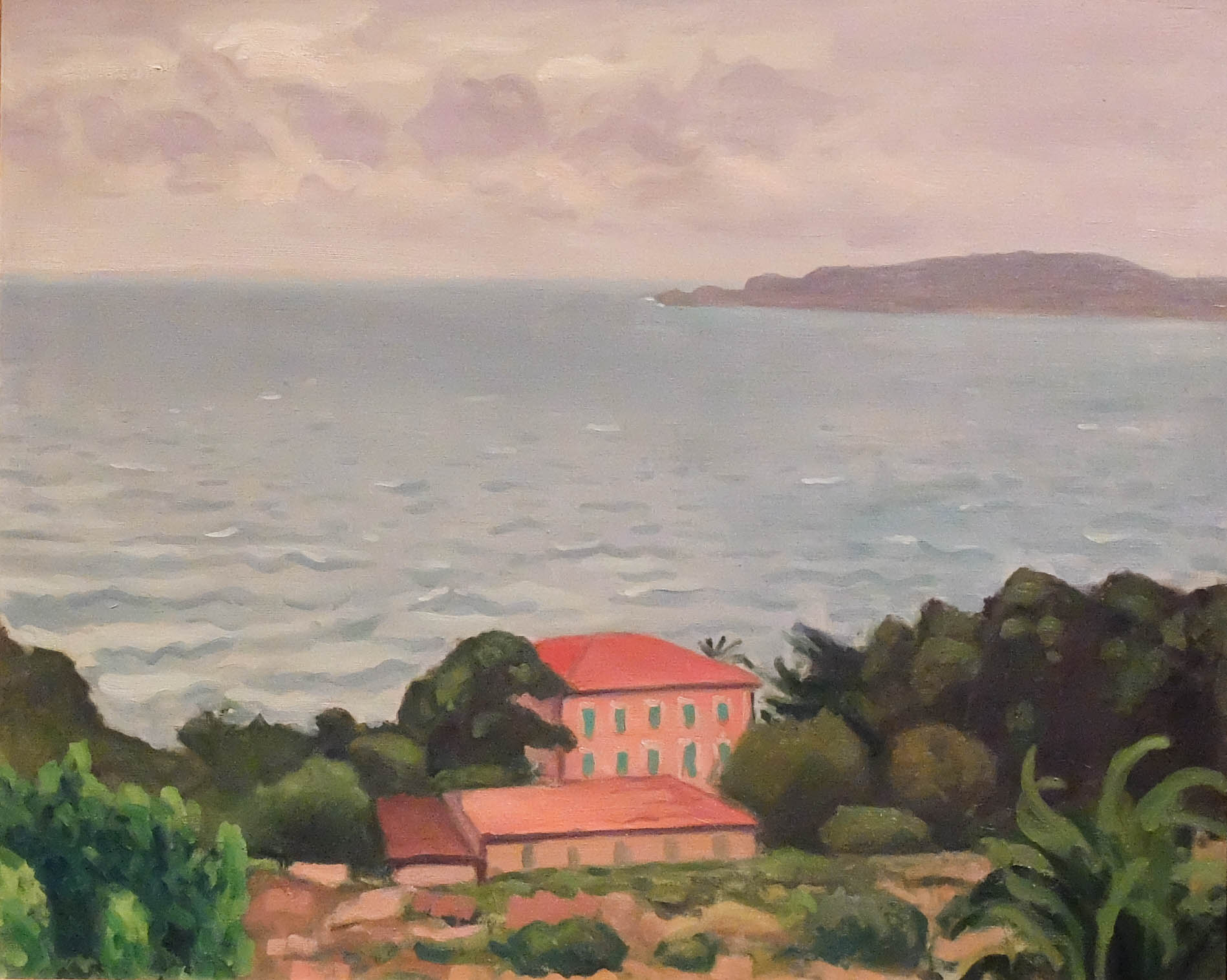 View of Toulon Harbour Albert Marquet tablo - Dekolata