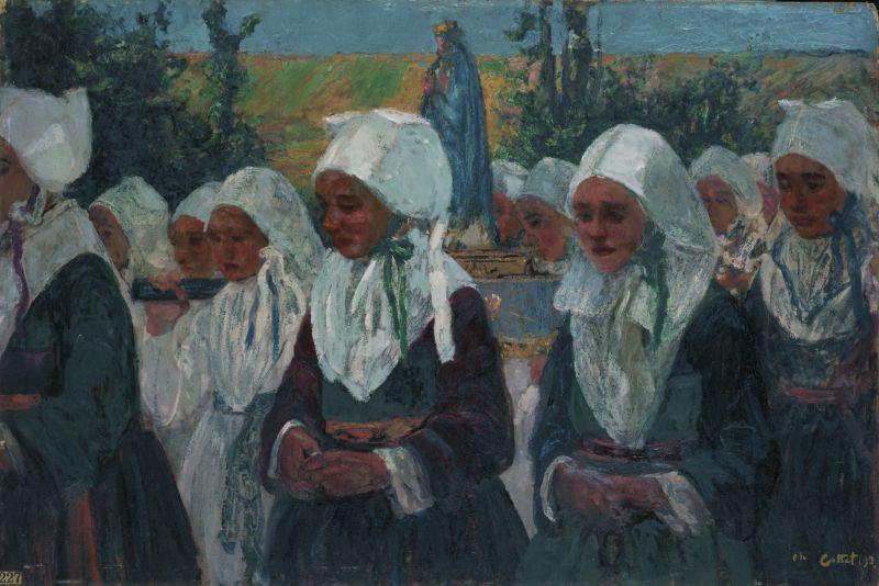 Procession (1913) – Charles Cottet Tablo