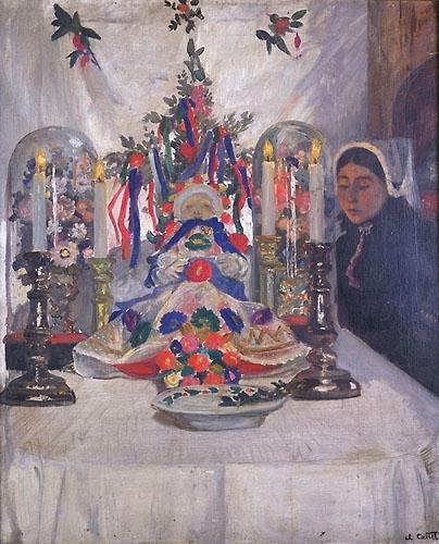The child death (1897) – Charles Cottet Tablo