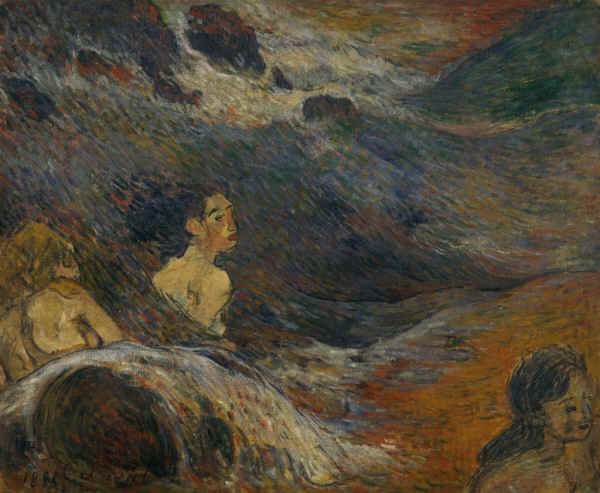 Bathers (1888) Charles Laval tablo - Dekolata