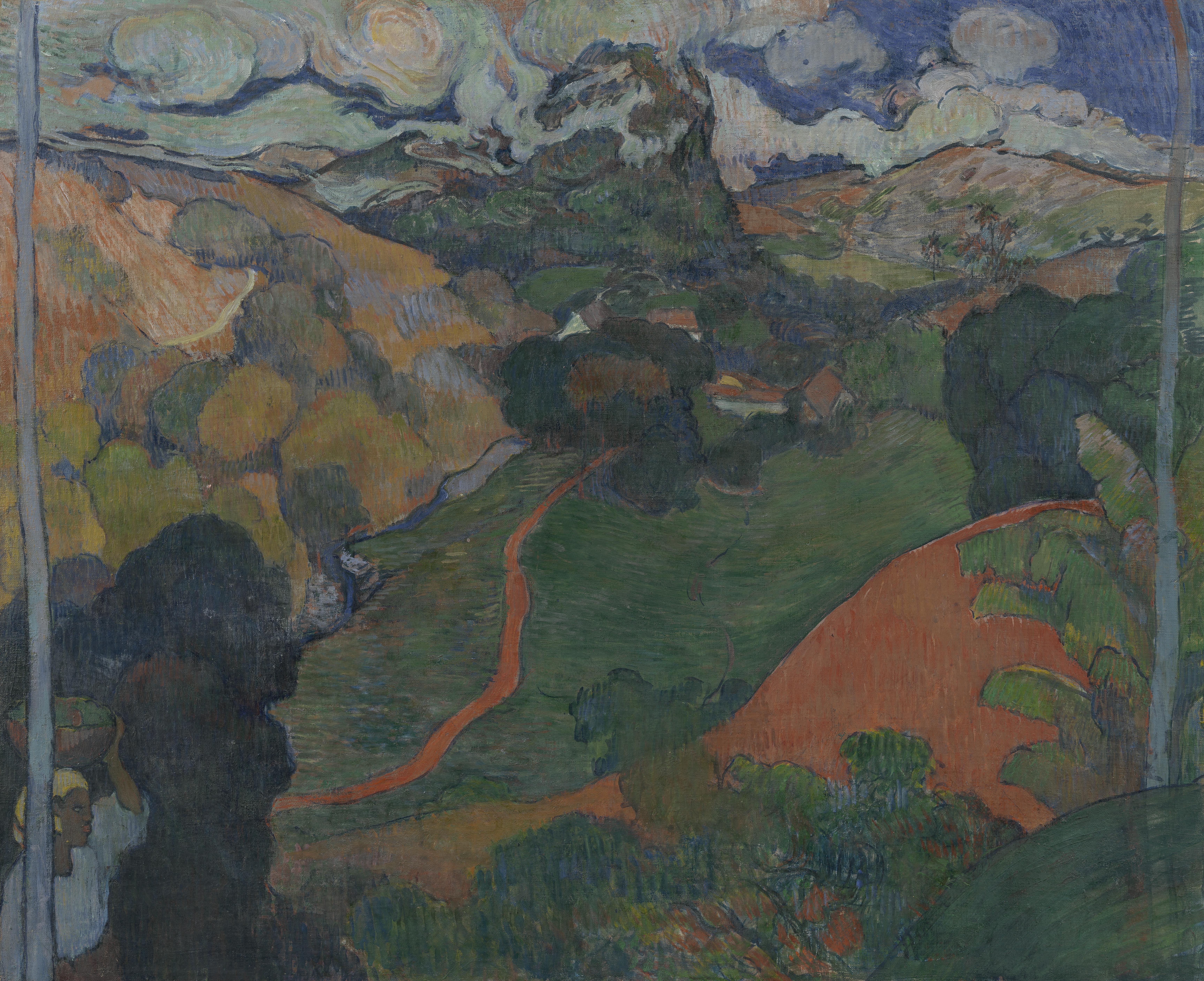 Landscape on Martinique (1887) Charles Laval tablo - Dekolata