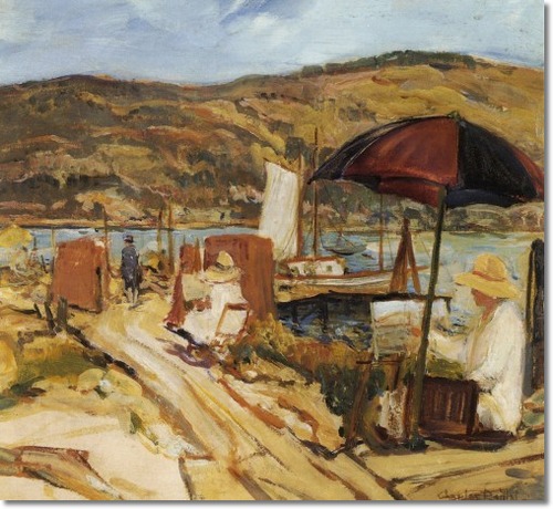Ballast Point California Charles Reiffel tablo - Dekolata