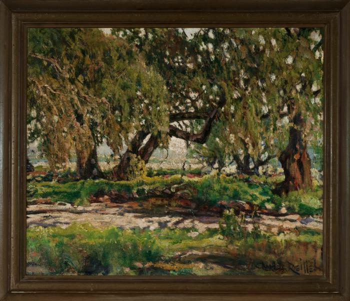 Edge of the Oak Grove (1935) – Charles Reiffel Tablo