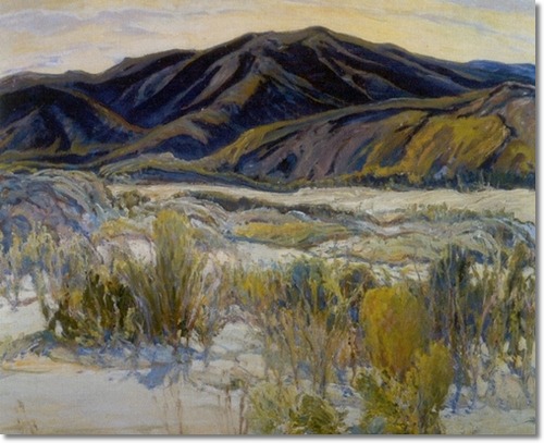 In the Banner Valley Charles Reiffel tablo - Dekolata