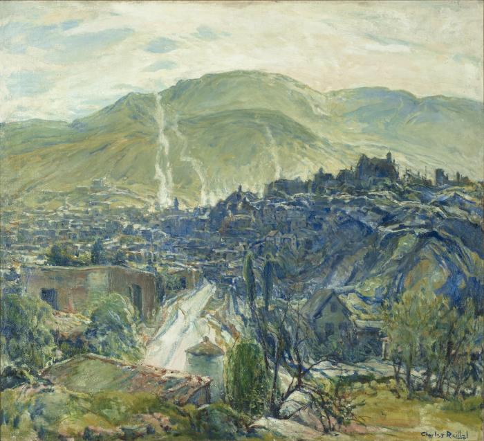 Morning, Nogales, Arizona (1928) – Charles Reiffel Tablo
