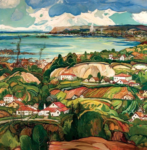 Point Loma (1937) Charles Reiffel tablo - Dekolata