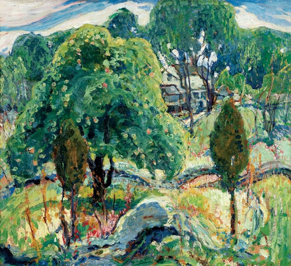 Summer Design (1917) Charles Reiffel tablo - Dekolata