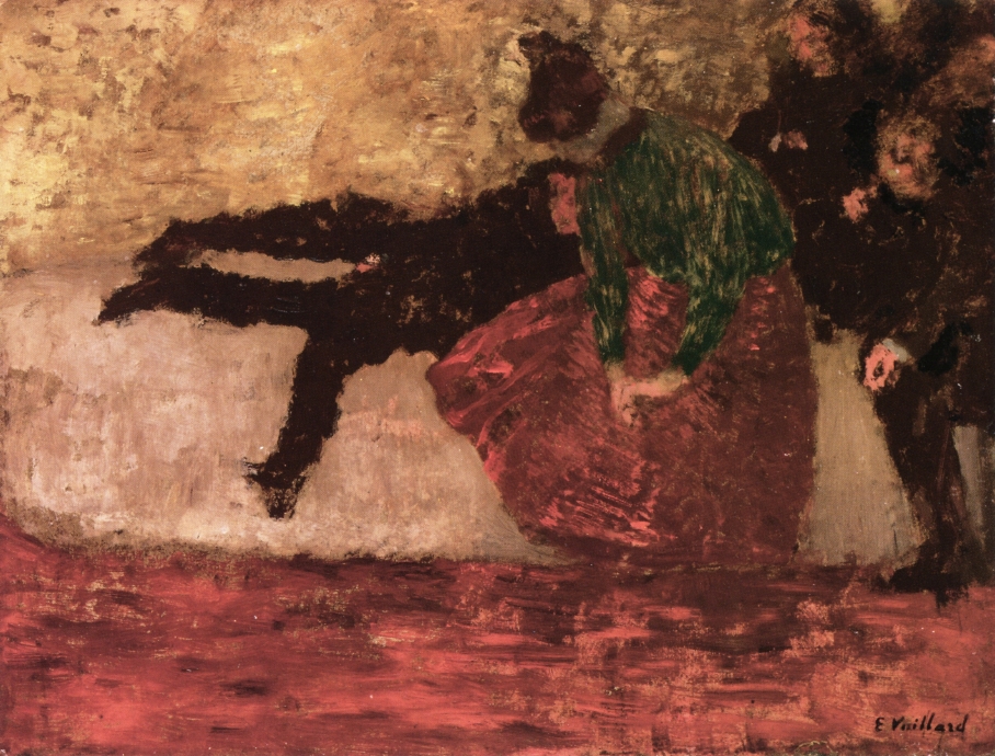 After the Ball (1893) Édouard Vuillard tablo - Dekolata