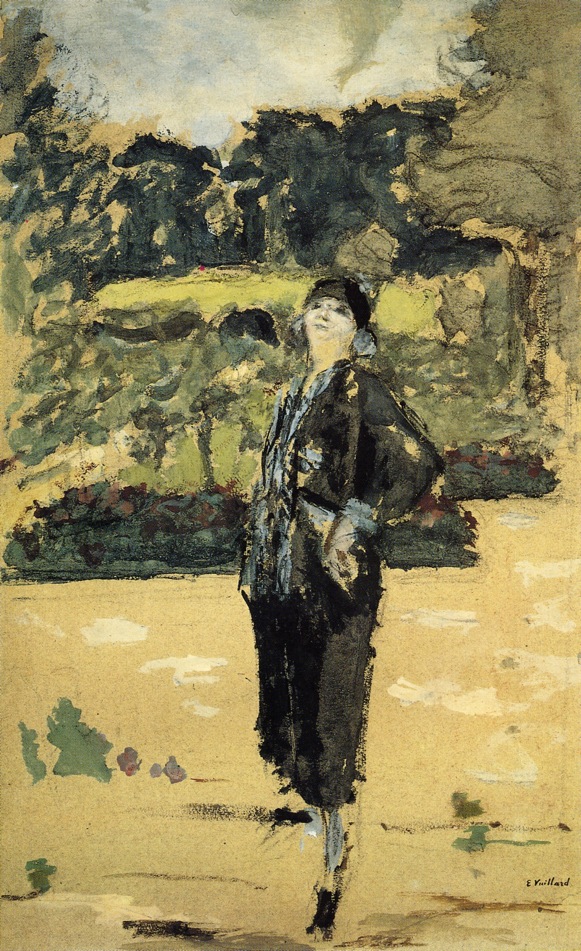 Black Dress (1920) – Édouard Vuillard Tablo