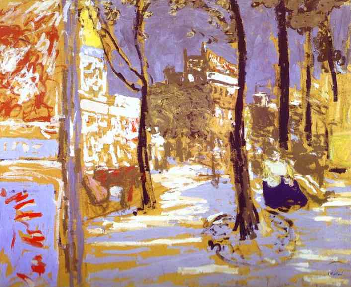 Boulevard of Battignolles (1910) – Édouard Vuillard Tablo