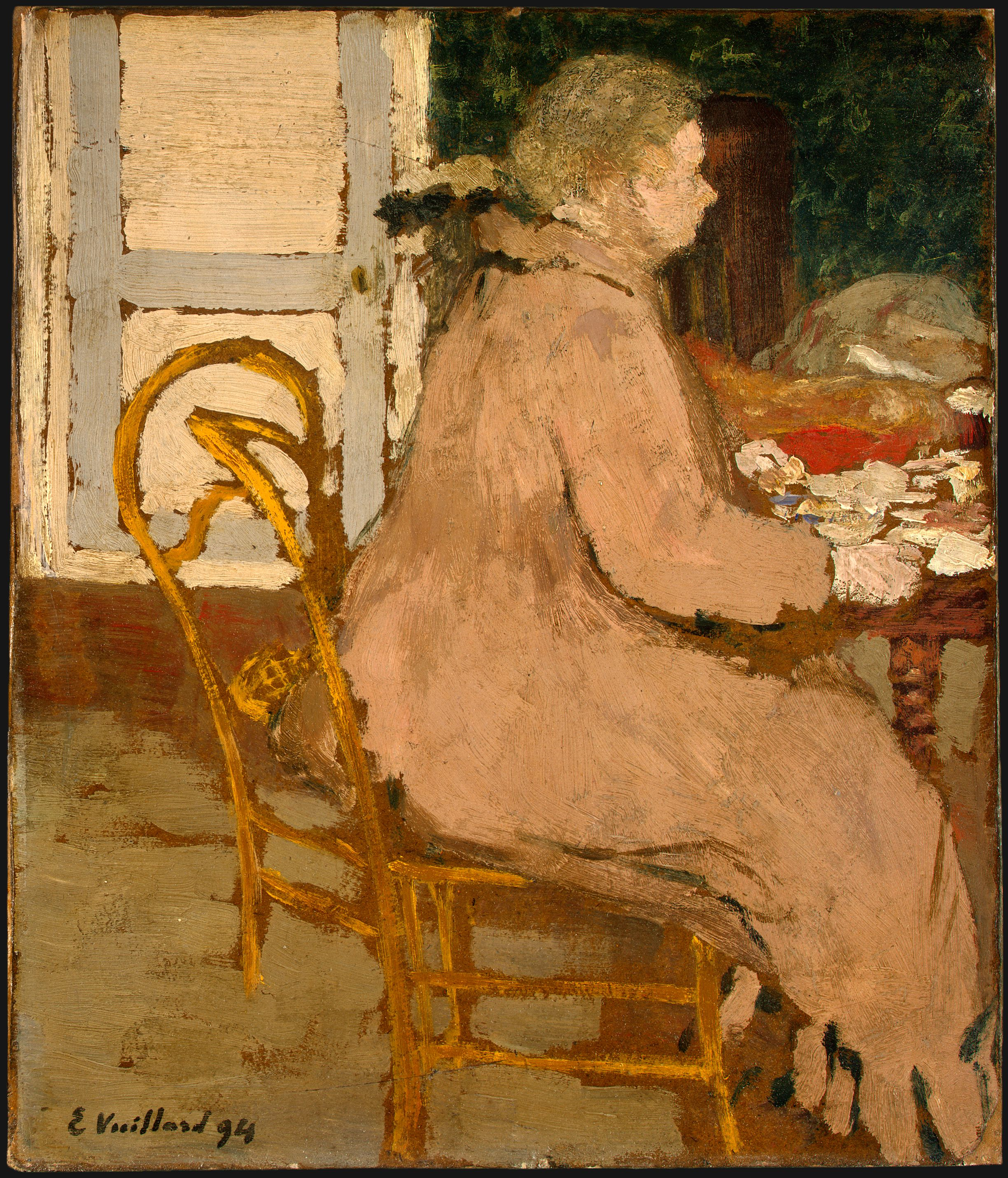 Breakfast (1894) Édouard Vuillard tablo - Dekolata