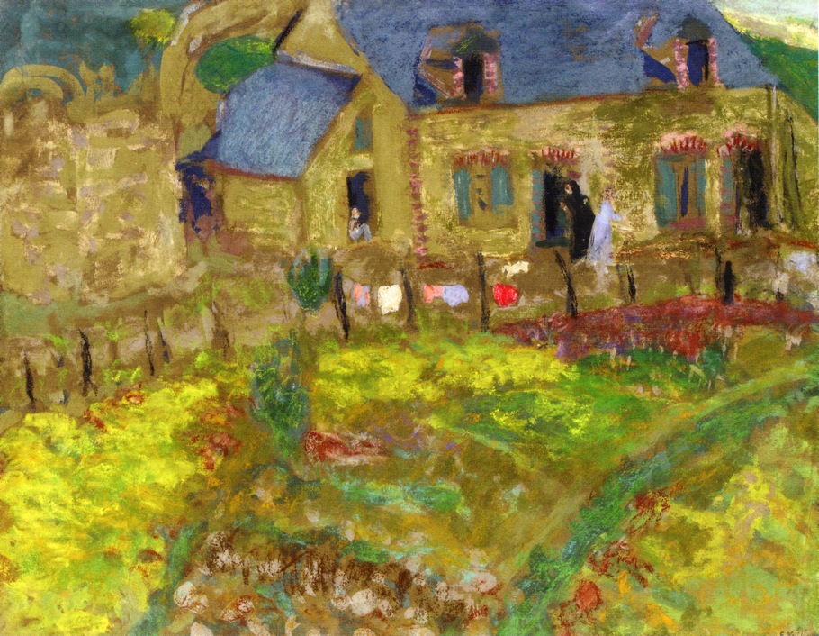 Breton House (1909) Édouard Vuillard tablo - Dekolata