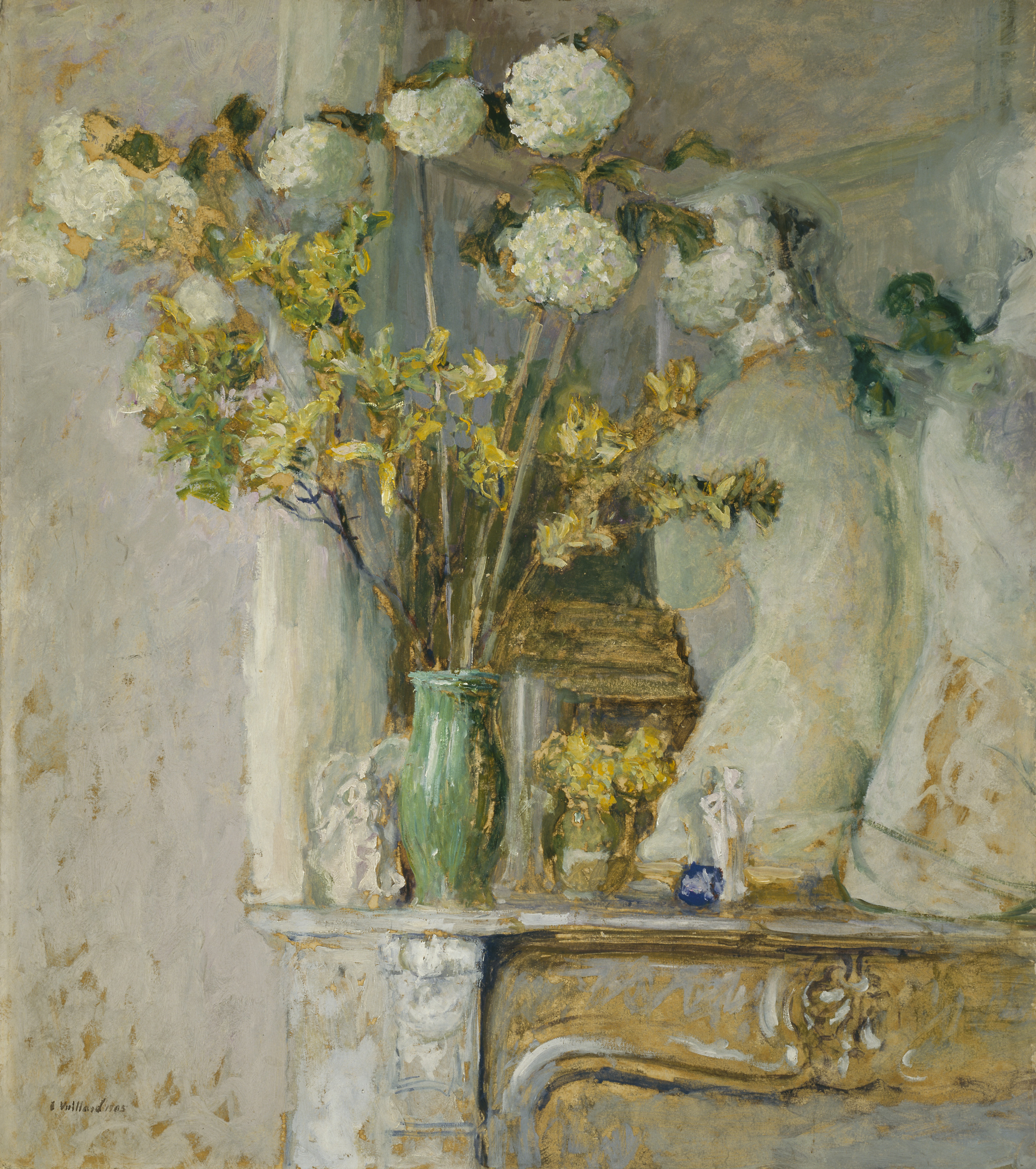 Guelder Roses and the Venus of Milo (1905) Édouard Vuillard tablo - Dekolata