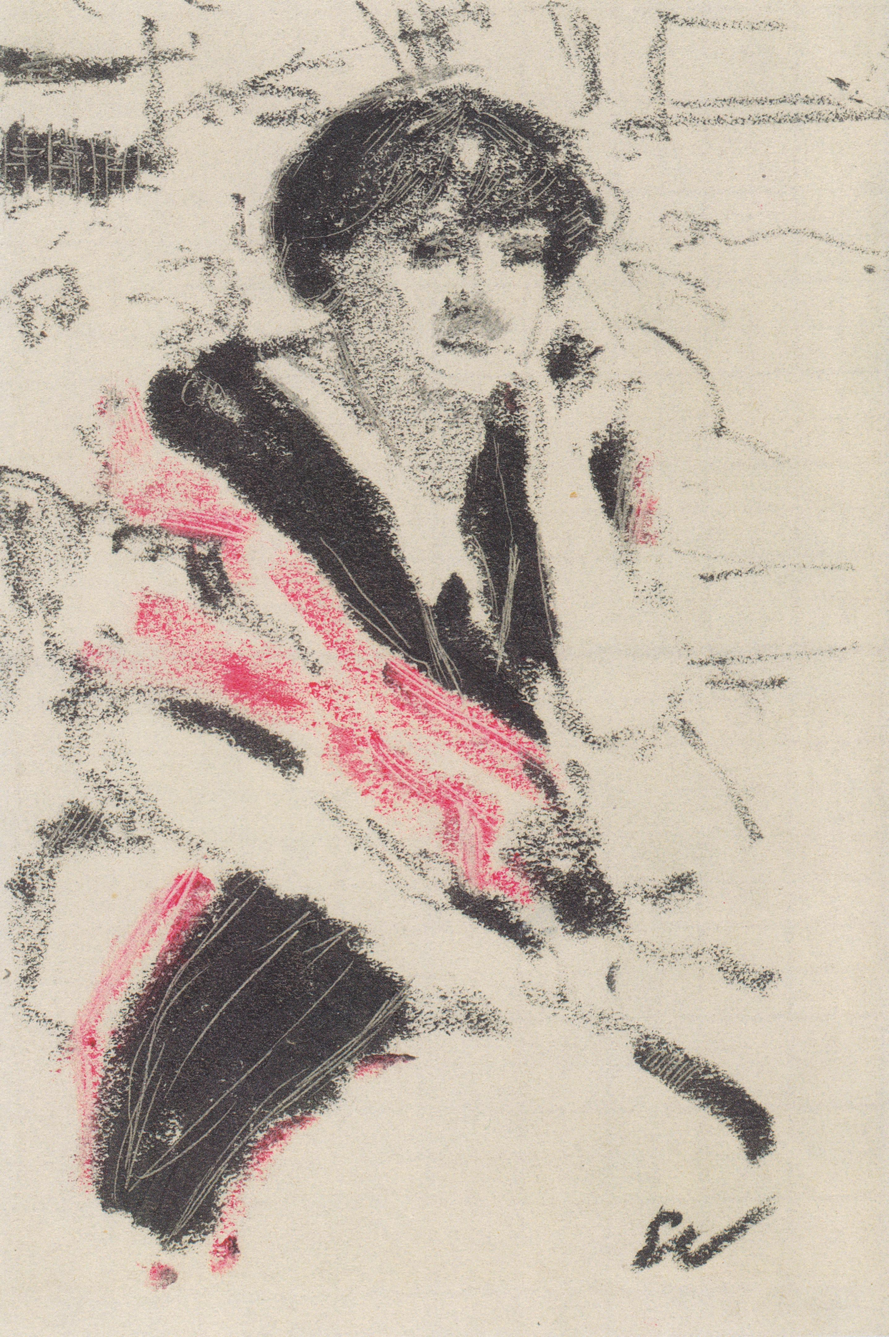 Half figure of a seated woman (1911) Édouard Vuillard tablo - Dekolata