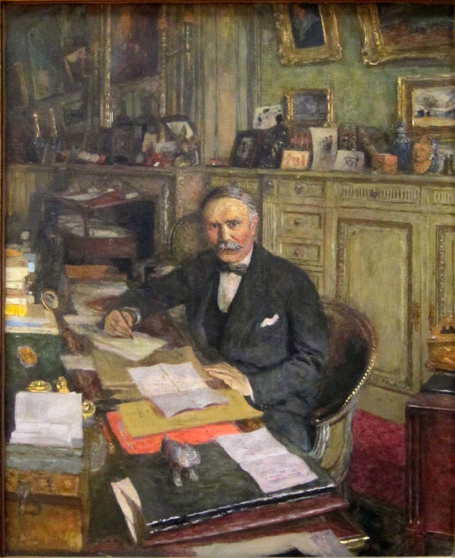 Portrait of Louis Loucheur Édouard Vuillard tablo - Dekolata