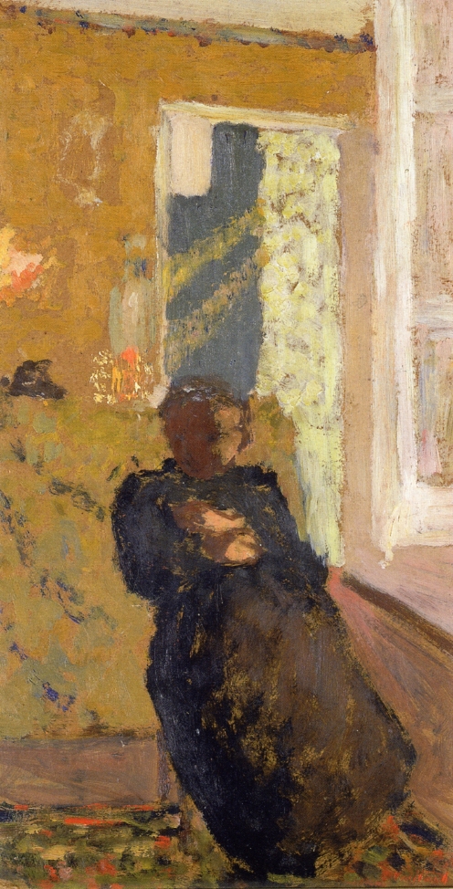 Seated Woman Dressed in Black (1893) – Édouard Vuillard Tablo