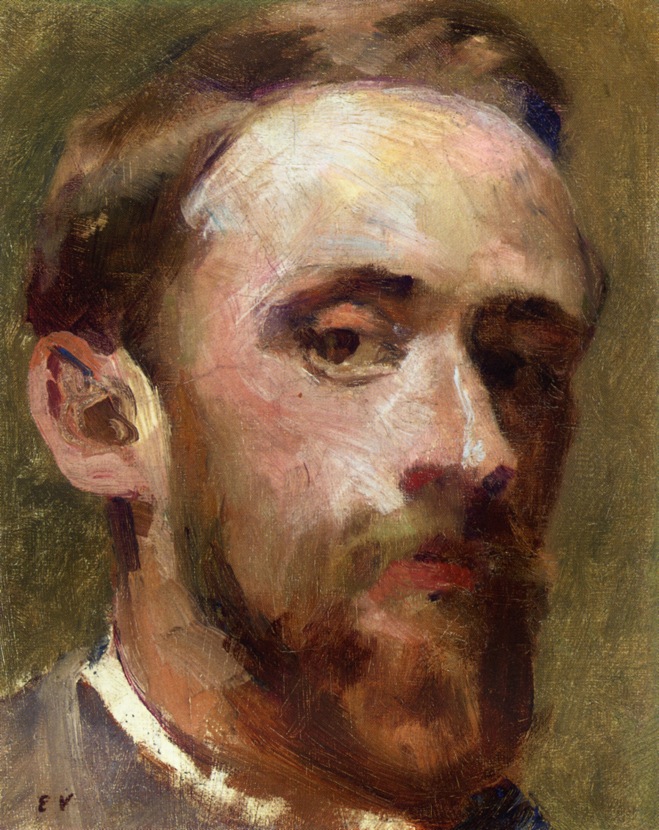 Self Portrait (1888) Édouard Vuillard tablo - Dekolata