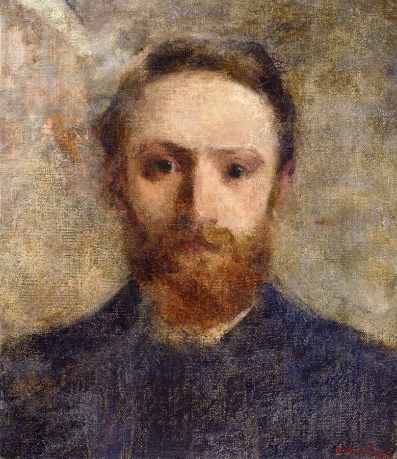 Self Portrait (1889) Édouard Vuillard tablo - Dekolata