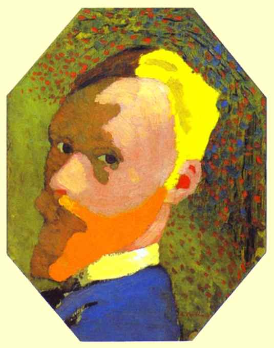 Self Portrait (1891) Édouard Vuillard tablo - Dekolata