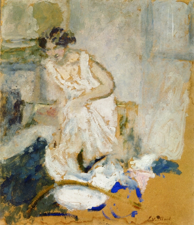 Study of a Woman in a Petticoat (1902) Édouard Vuillard tablo - Dekolata