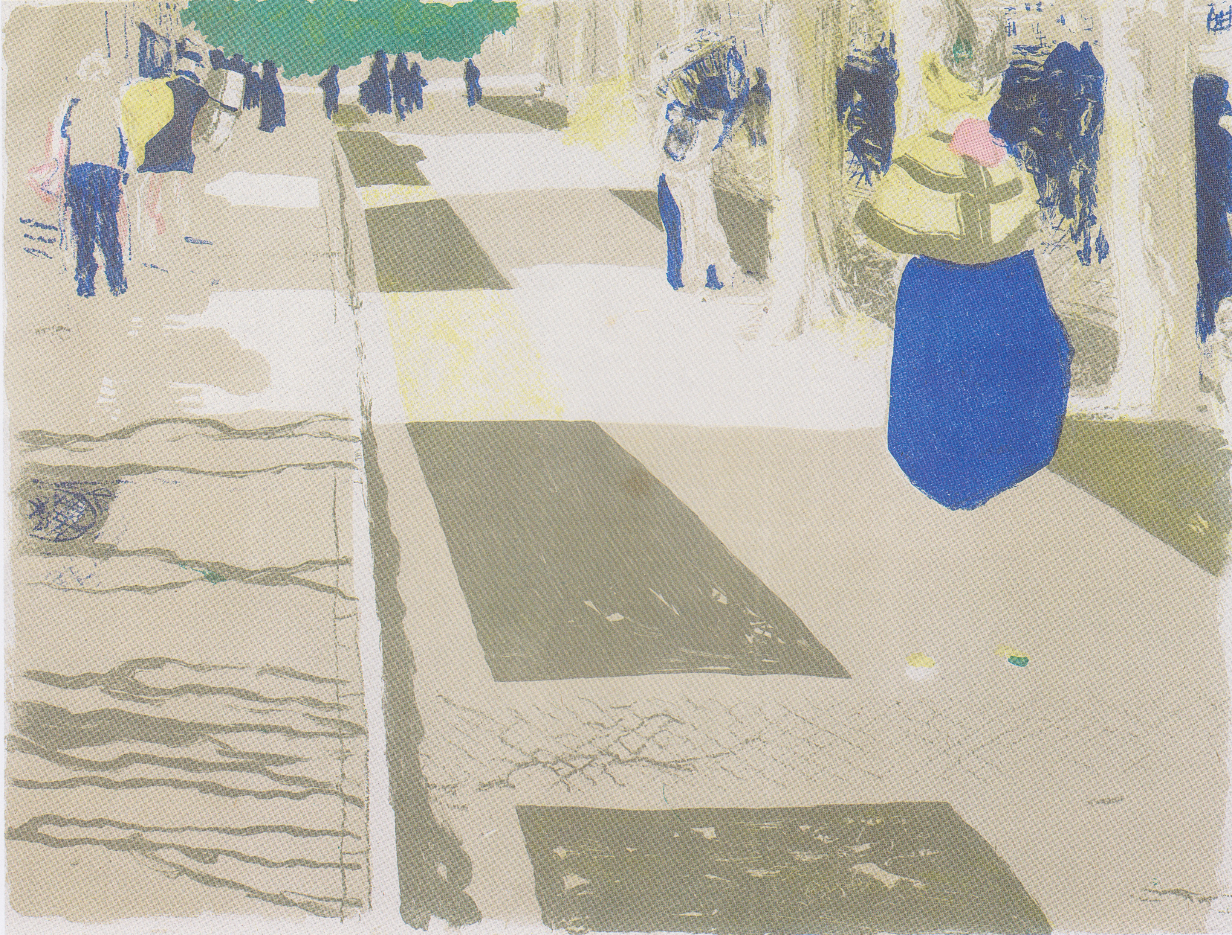 The Avenue (1899) – Édouard Vuillard Tablo
