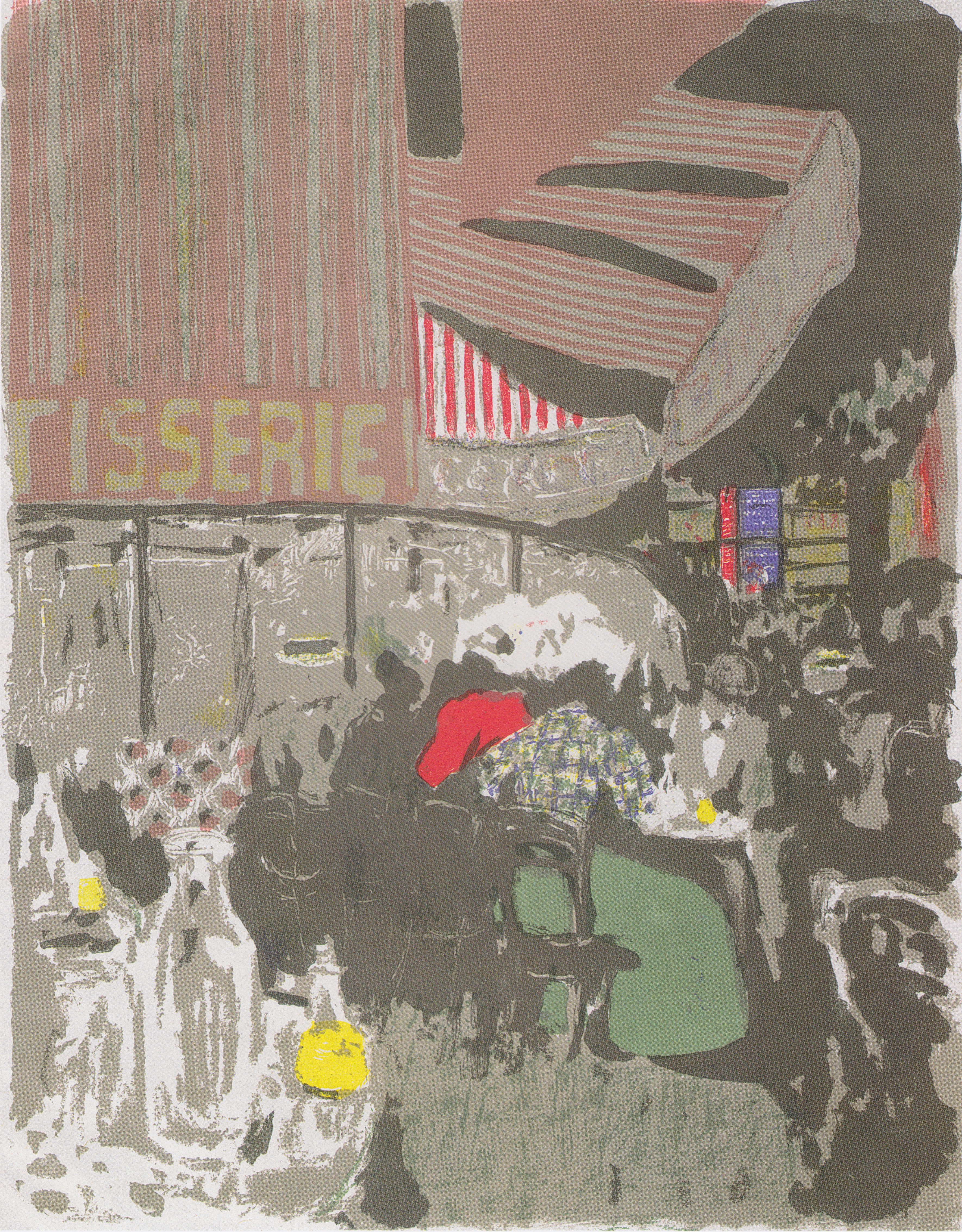 The Cake Shop (1899) Édouard Vuillard tablo - Dekolata
