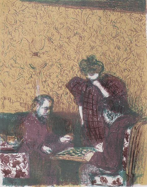 The Damepartie (1899) – Édouard Vuillard Tablo
