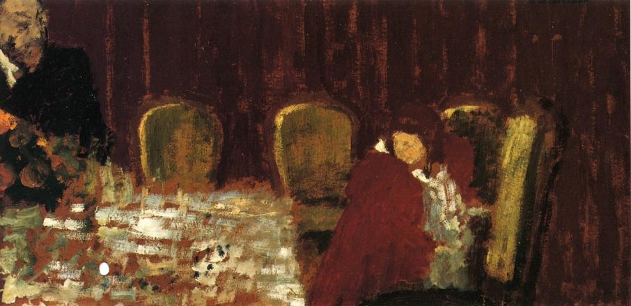 The Dining Room (1900) Édouard Vuillard tablo - Dekolata