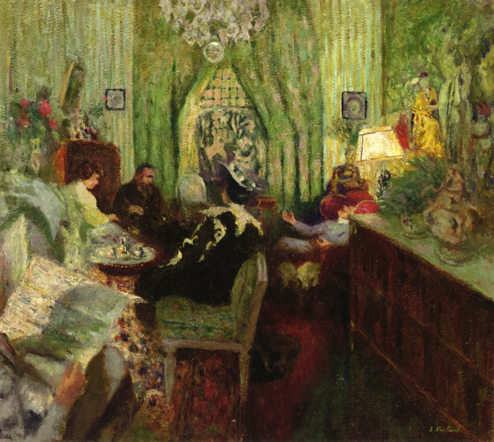 The Salon of Madame Aron (1911) – Édouard Vuillard Tablo