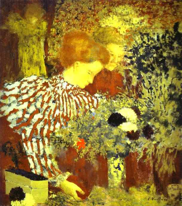 The Striped Blouse (1895) Édouard Vuillard tablo - Dekolata