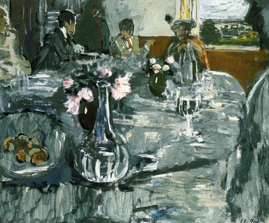 The Table (1909) Édouard Vuillard tablo - Dekolata