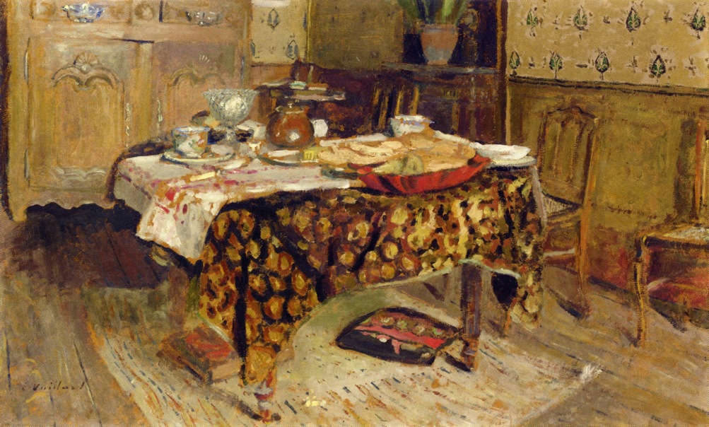 The Table Setting (1903) Édouard Vuillard tablo - Dekolata
