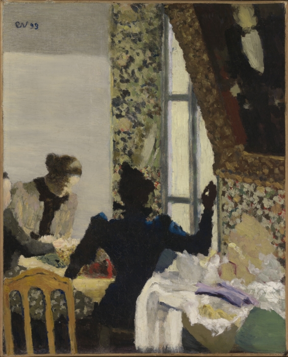 The Thread (1899) Édouard Vuillard tablo - Dekolata