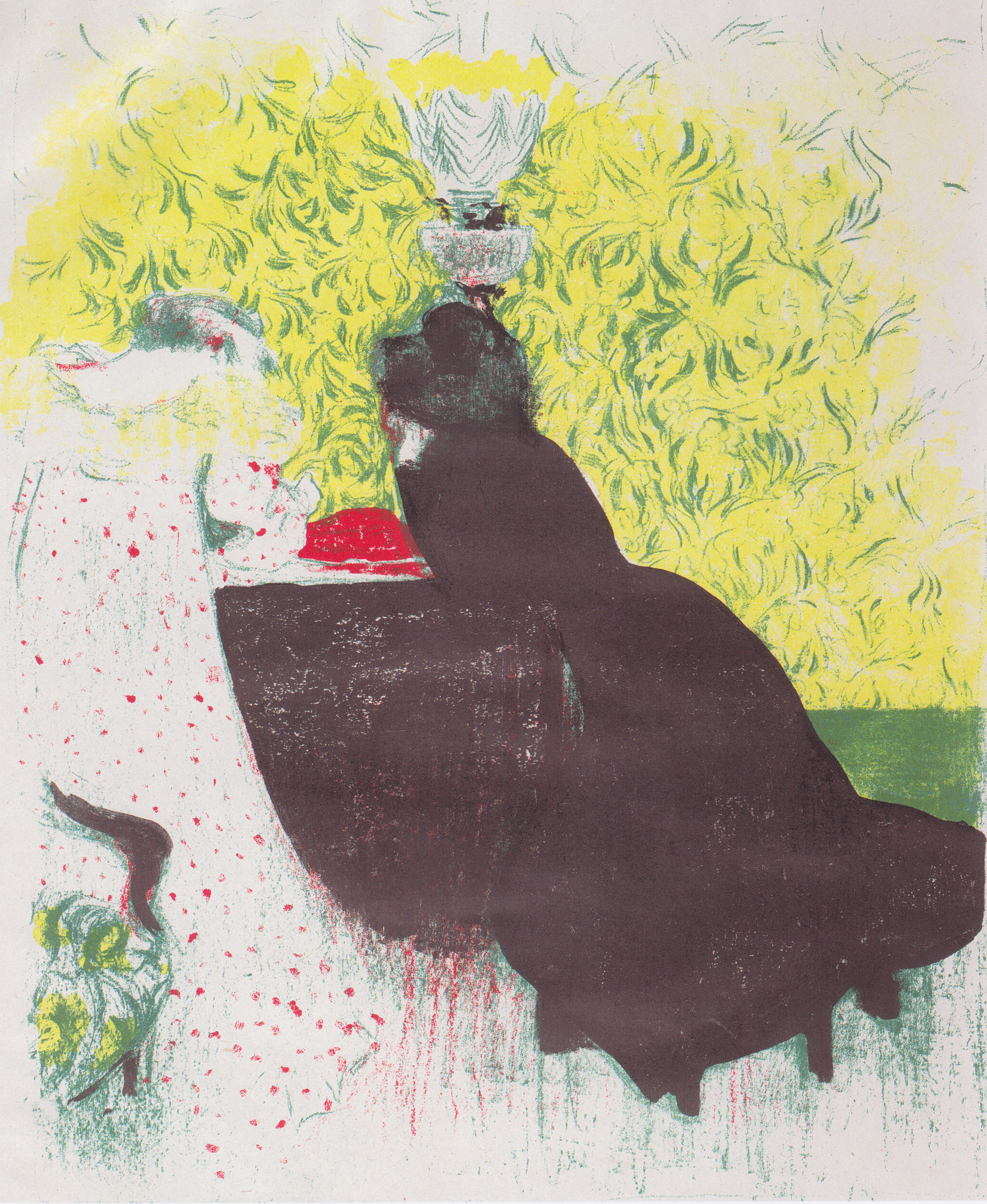The two sisters (1899) Édouard Vuillard tablo - Dekolata