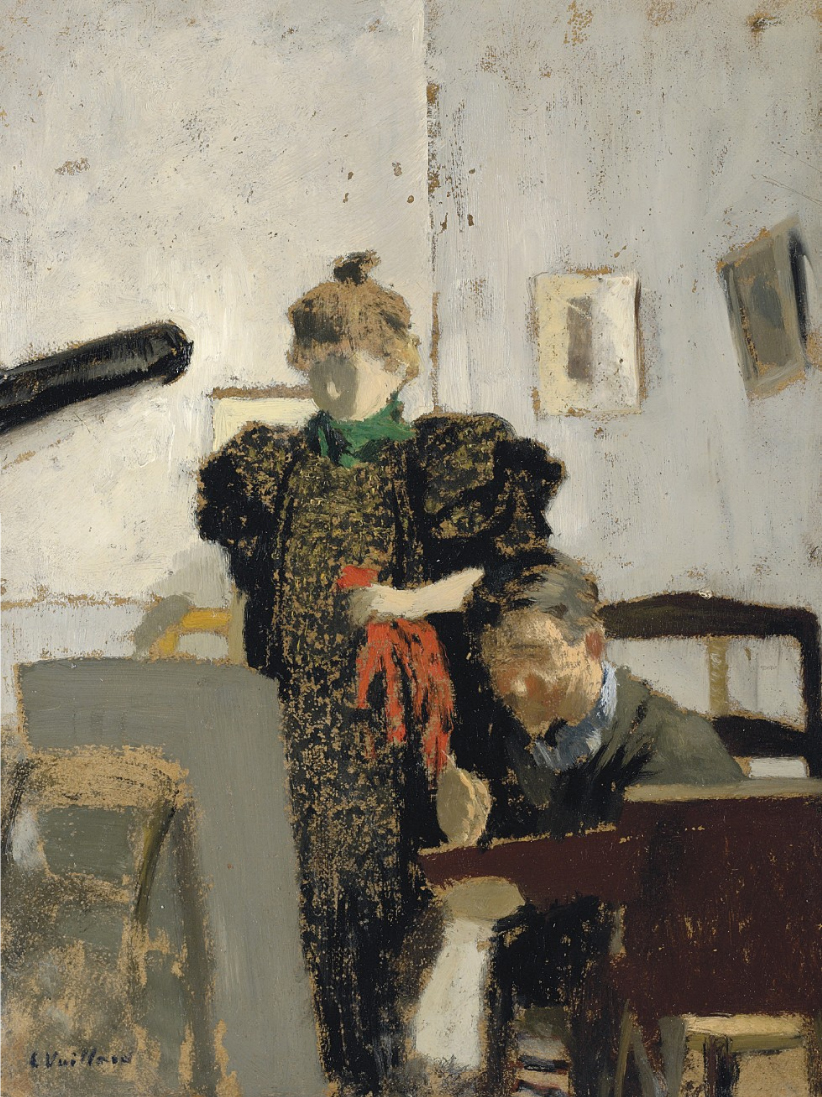 Valloton in Natanson (1897) – Édouard Vuillard Tablo