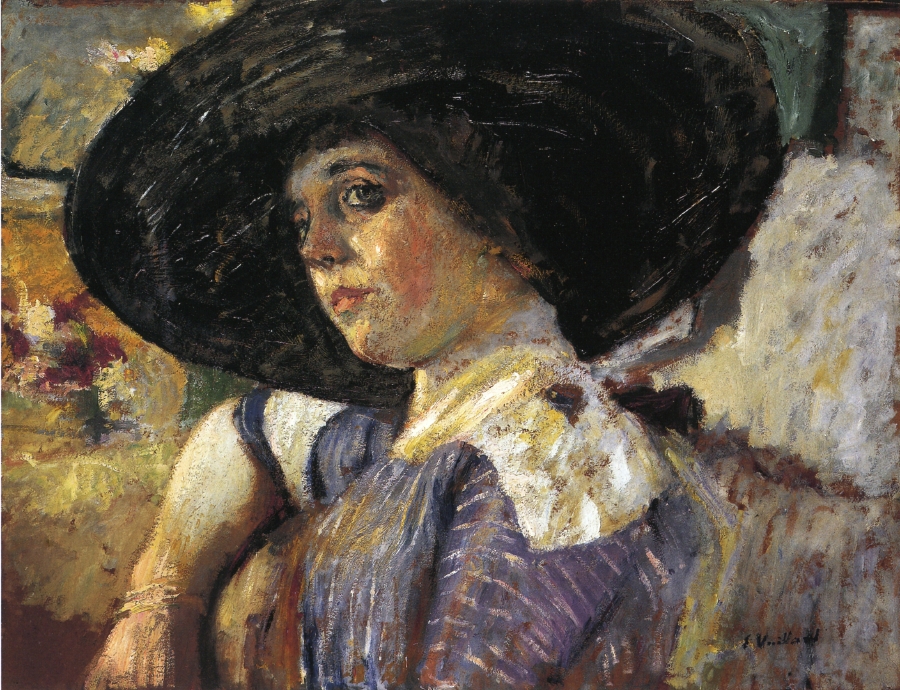 Woman with Hat (1912) – Édouard Vuillard Tablo