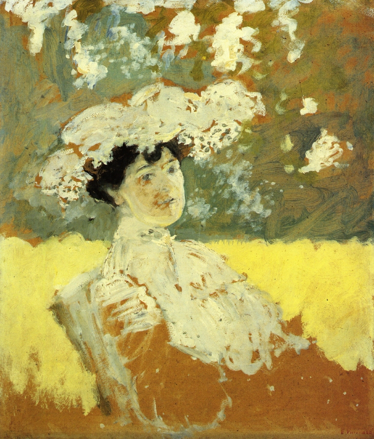Woman with a Hat (1901) – Édouard Vuillard Tablo
