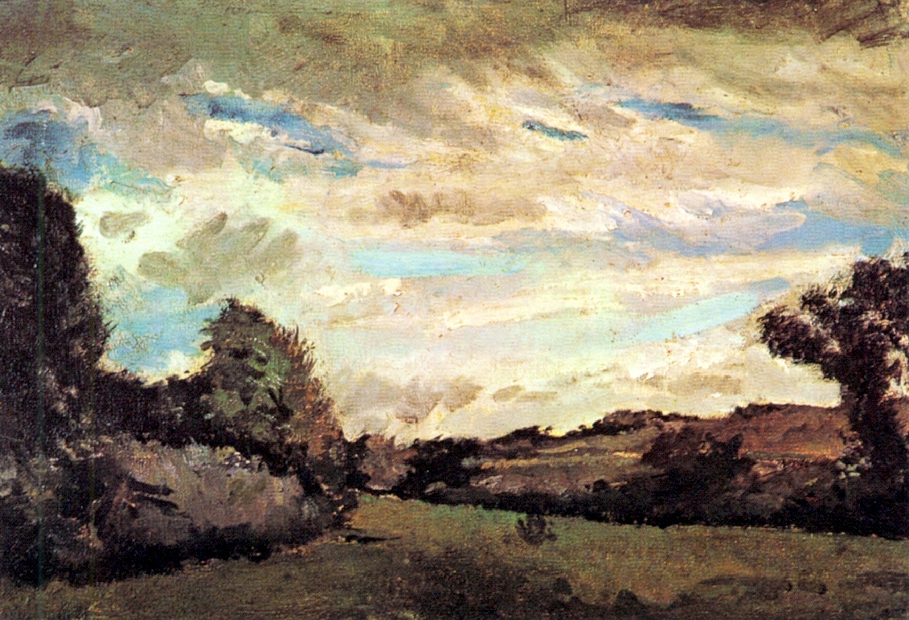 Landscape with Dunes (1883) Vincent van Gogh tablo - Dekolata