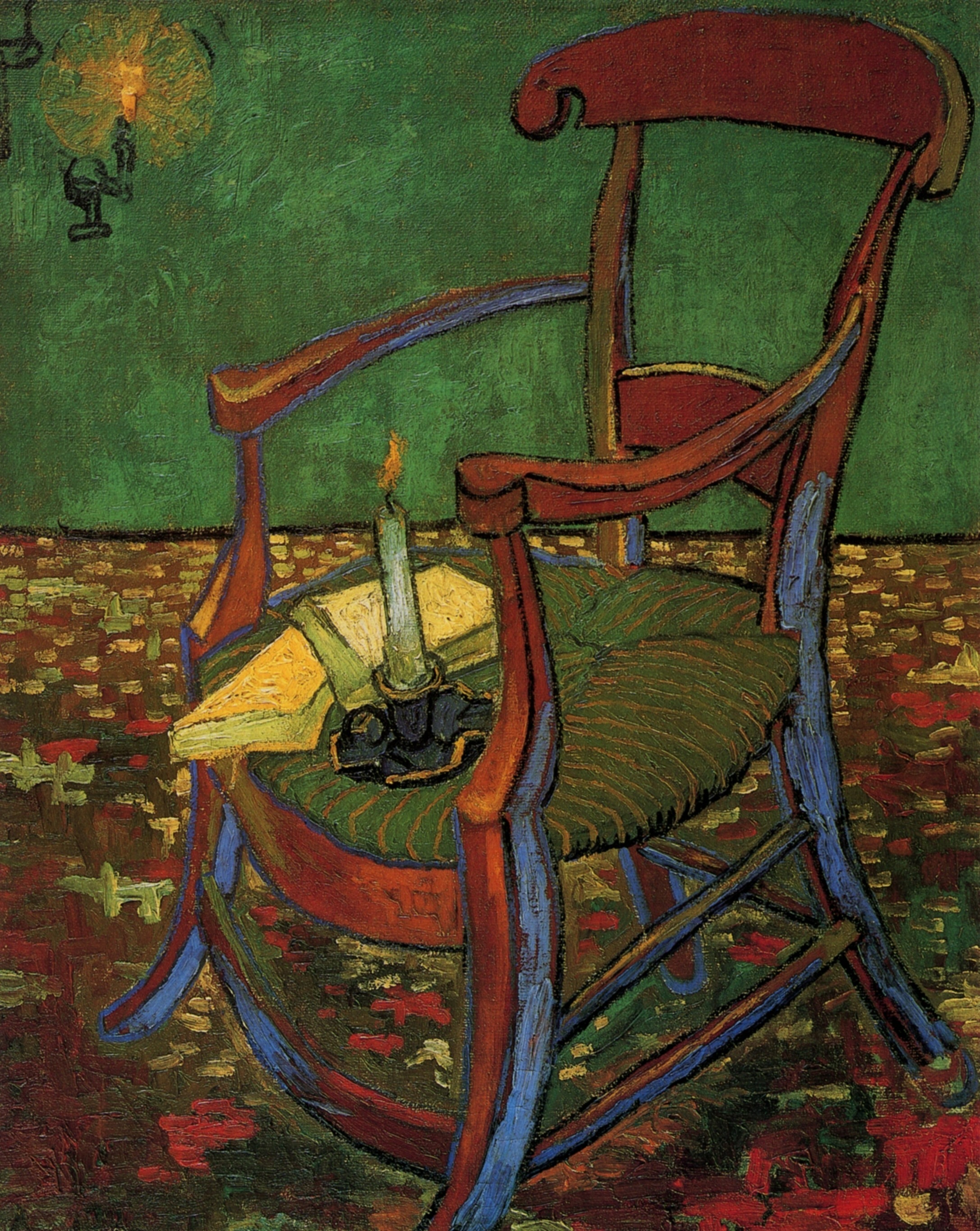 Paul Gauguin's Armchair (1888) Vincent van Gogh tablo - Dekolata