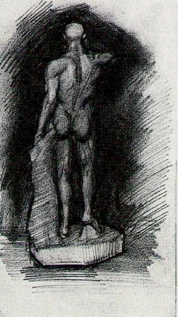 Plaster Statuette (1886) Vincent van Gogh tablo - Dekolata