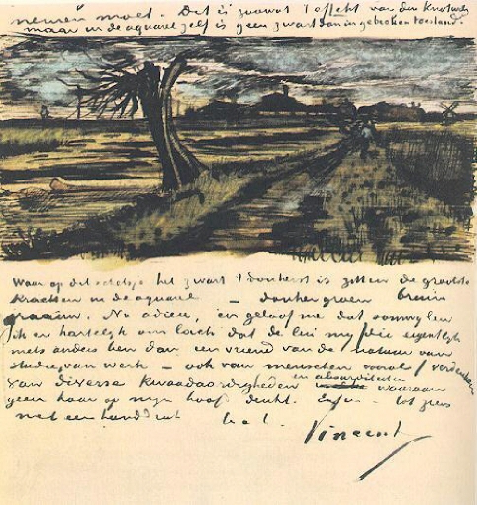 Pollard Willow (1882) Vincent van Gogh tablo - Dekolata